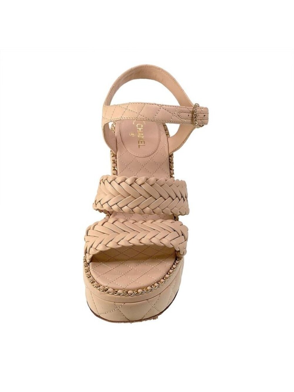 Chanel Sandals with Chain - Picture 2 of 9